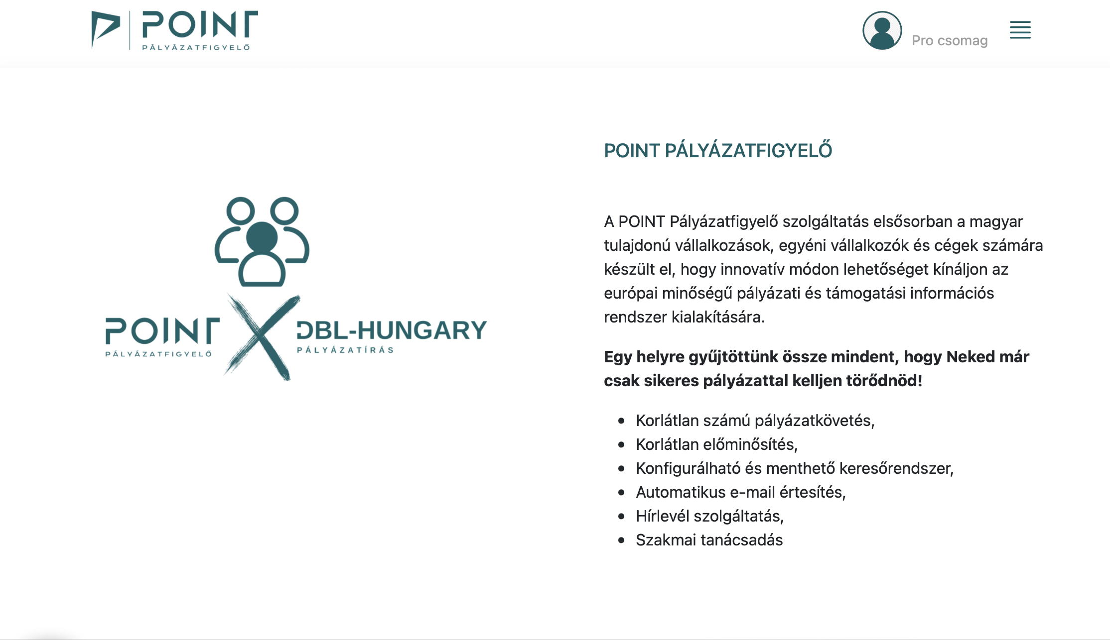 Pályázatfigyelő